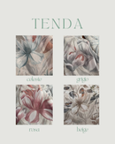 TENDA - FIORI QUATTRO COLORI