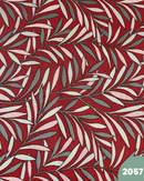 GOBELIN A METRAGGIO - 2057 FOGLIE FONDO ROSSO