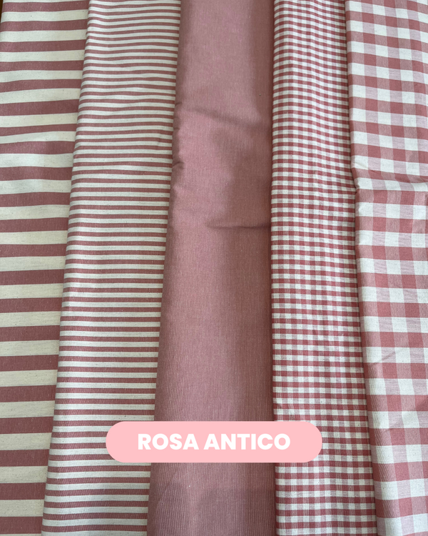 COTONE PER TOVAGLIATO H 180 CM - ROSA ANTICO 5 VARIANTI