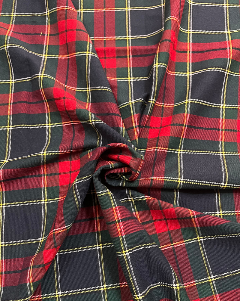 LANETTA SCOZZESE - 33 TARTAN ROSSO/BLU/VERDE