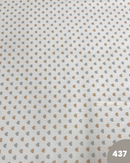 PIQUET DI COTONE - 437 CUORI GRIGI E BEIGE