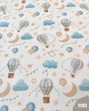 COTONE 100% - 1191 MONGOLFIERA CELESTE