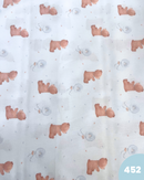 COTONE 100% - 452 ORSETTO CON DETTAGLI CELESTI