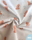 COTONE 100% - 452 ORSETTO CON DETTAGLI CELESTI