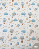 COTONE 100% - 1191 MONGOLFIERA CELESTE