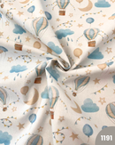 COTONE 100% - 1191 MONGOLFIERA CELESTE