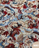 GOBELIN A METRAGGIO - 1693 ASTRATTO TONI AZZURRO E ROSSO