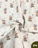 COTONE 100% - 674 ORSETTO E PROCIONE