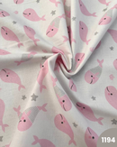 COTONE 100% - 1194 BALENA ROSA RIGA BEIGE