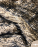 PELLICCETTA PELO LUNGO MARRONE E BEIGE