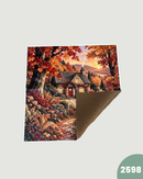 PANNELLO VELLUTO DOPPIATO - 2598 AUTUNNO