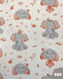 MUSSOLA DI COTONE - 589 ELEFANTE