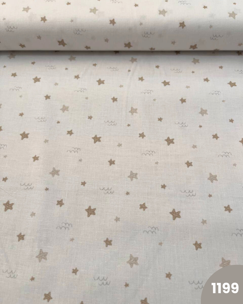 COTONE 100% - 1199 STELLINE BEIGE