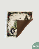 PANNELLO VELLUTO DOPPIATO - 2605 VESPA NATALE