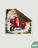 PANNELLO VELLUTO DOPPIATO - 2607 VESPA NATALE