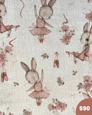 MUSSOLA DI COTONE - 590 CONIGLIETTA BALLERINA