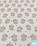 COTONE 100% - 686 ORSETTO CIRCO