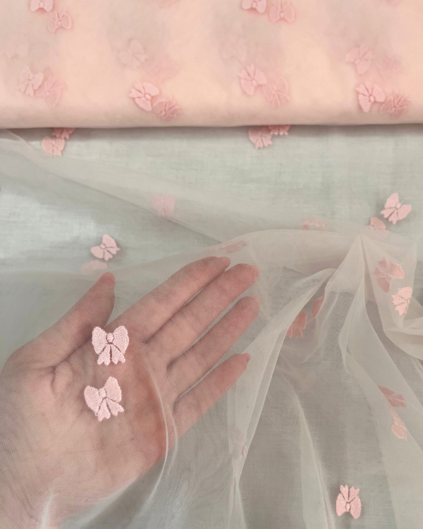 TULLE RICAMO FIOCCO