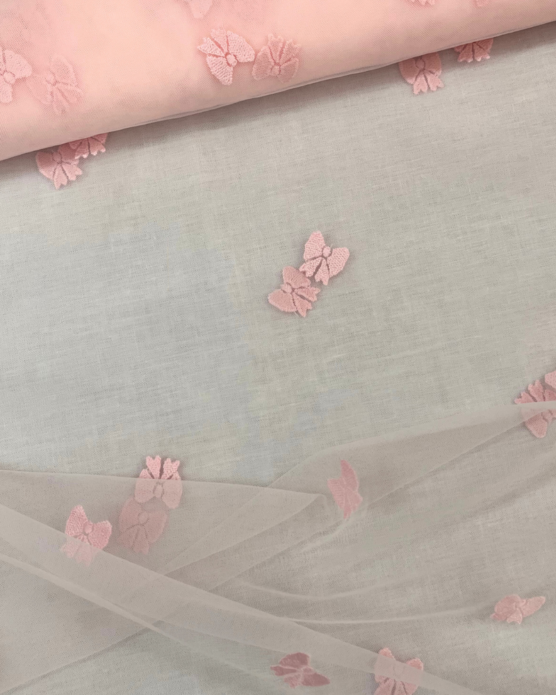 TULLE RICAMO FIOCCO