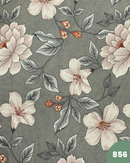 COTONE ARREDAMENTO - 856 FIORE GRANDE FONDO VERDE