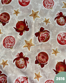 COTONE ARREDAMENTO - 2616 PALLE DI NATALE ROSSE
