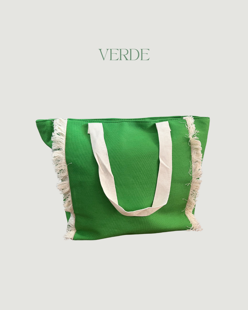 BORSA MARE CON FRANGIA - VARI COLORI