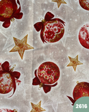COTONE ARREDAMENTO - 2616 PALLE DI NATALE ROSSE