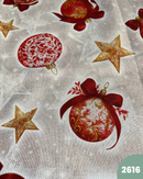 COTONE ARREDAMENTO - 2616 PALLE DI NATALE ROSSE