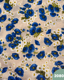 COTONE ARREDAMENTO - 2080 PAPAVERO BLU