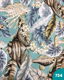 COTONE ARREDAMENTO - 734 FANTASIA MARINA FONDO CELESTE