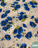 COTONE ARREDAMENTO - 2080 PAPAVERO BLU