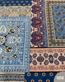 COTONE 100% - 1212 FANTASIA BANDANA BLU