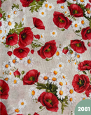 COTONE ARREDAMENTO - 2081 PAPAVERO ROSSO
