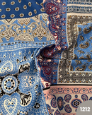 COTONE 100% - 1212 FANTASIA BANDANA BLU