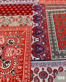 COTONE 100% - 1213 FANTASIA BANDANA ROSSA