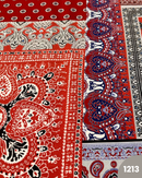 COTONE 100% - 1213 FANTASIA BANDANA ROSSA