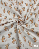 COTONE 100% - 554 PULCINO FONDO RIGHE