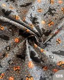 COTONE 100% - 1215 HALLOWEEN FONDO GRIGIO