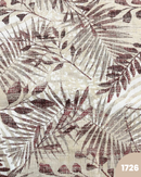 COTONE ARREDAMENTO - 1726 FOGLIE BORDEAUX