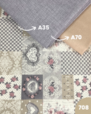 COTONE ARREDAMENTO - 708 SHABBY FIORE ROSA