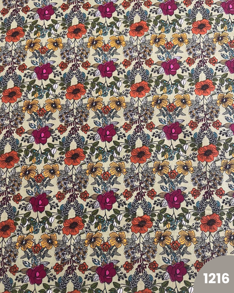 COTONE 100% - 1216 FIORI