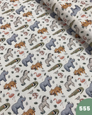 COTONE 100% - 555 ANIMALI