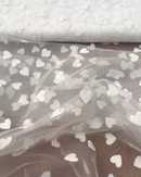 TULLE CUORICINO BIANCO