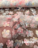 TULLE 3D - FIORI SFUMATI