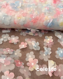 TULLE 3D - FIORI SFUMATI