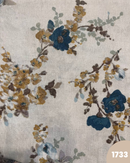 COTONE ARREDAMENTO - 1733 FIORI BLU