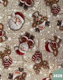 COTONE ARREDAMENTO - 2629 RENNE E BABBO NATALE