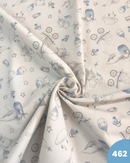 COTONE 100% - 462 ORSETTI E PALLONCINI CELESTI