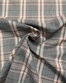 LANETTA SCOZZESE - 36 TARTAN GRIGIO/ROSA PICCOLO