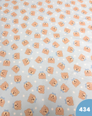 PIQUET DI COTONE - 434 ORSETTO FONDO CELESTE